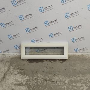 Used White Upvc Window 1220mm x 415mm SC3W094