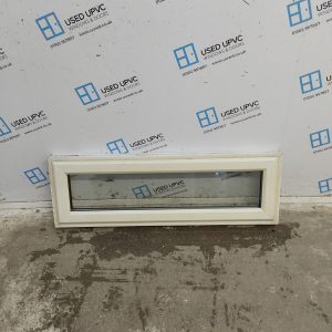 Used White Upvc Window 1210mm x 395mm SC5008