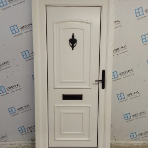 Used White Upvc Front Door 950mm x 2065mm C7D079