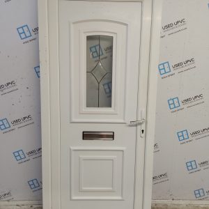 Used White Upvc Front Door 930mm x 2030mm C6026