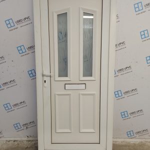 Used White Upvc Front Door 930mm x 2110mm SC2D070