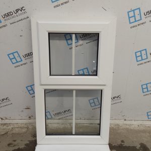 Used White Upvc Window 610mm x 1070mm W0104
