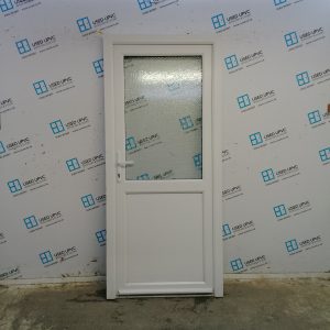 Used White Upvc Back Door 910mm x 2040mm UD47