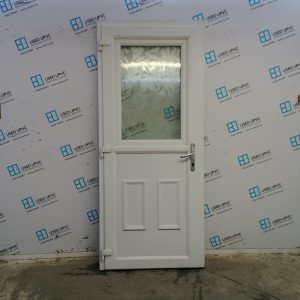 Used White Upvc Stable Door (Outwards Opening) 915mm x 2135mm UD24