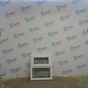 Used White Upvc Window 655mm x 750mm A0039