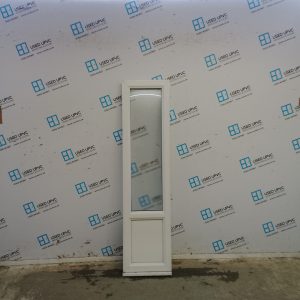 Used White Upvc Window 415mm x 1680mm C2A028