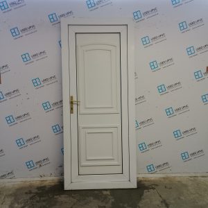 Used White Upvc Back Door 900mm x 2110mm 0173