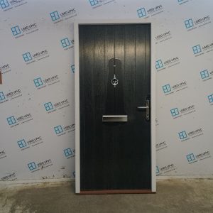 Brand New Anthracite Grey T30 Fire Door 960mm x 2060mm ND47