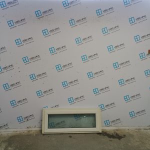 Used White Upvc Window 1070mm x 440mm (Reduce To 1040mm x 415mm) C3111