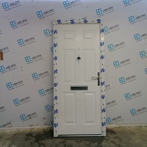Brand New White Composite Door 890mm x 2020mm ND107