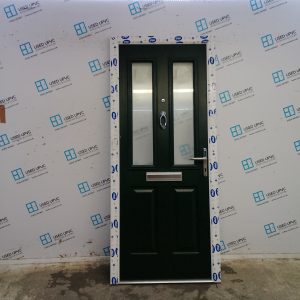 Brand New Dark Green Composite Front Door 905mm x 2070mm SC2ND061