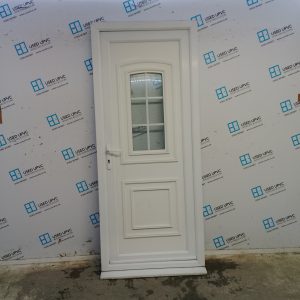 Used White Upvc Back Door 900mm x 2140mm C8D61