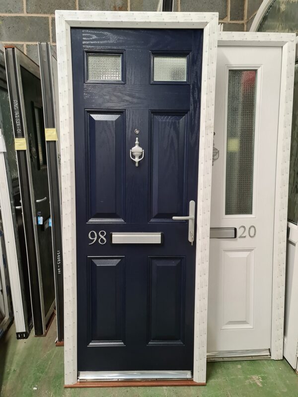 Brand New Navy Front Composite Door 830mm x 2080mm COMP 7