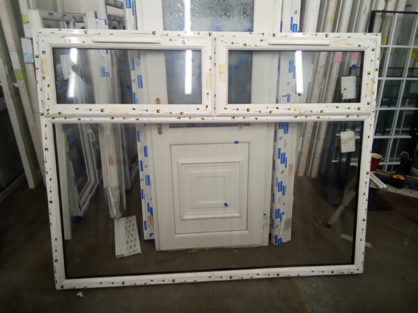 New White Upvc Window 2060mm x 1595mm NW079