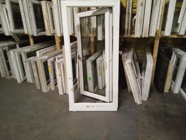 Used White Upvc Window 610mm x 1280mm W0325 - Image 2