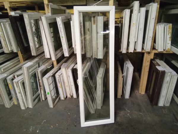 Used White Upvc Window 475mm x 1540mm W0203 - Image 2