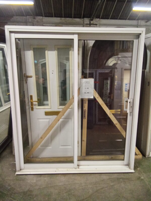 Used White Upvc Patio Door 1815mm x 2080mm EA1