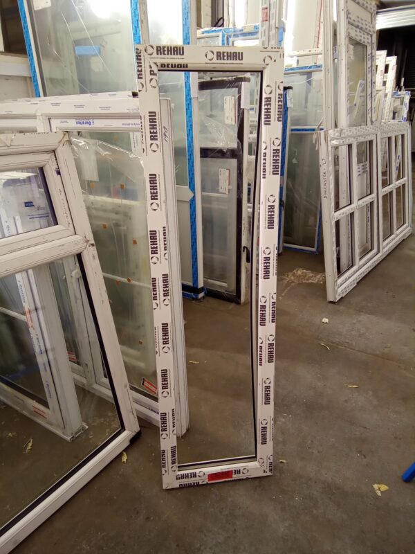 Brand New White Upvc Window Unglazed 450mm x 1575mm USW018