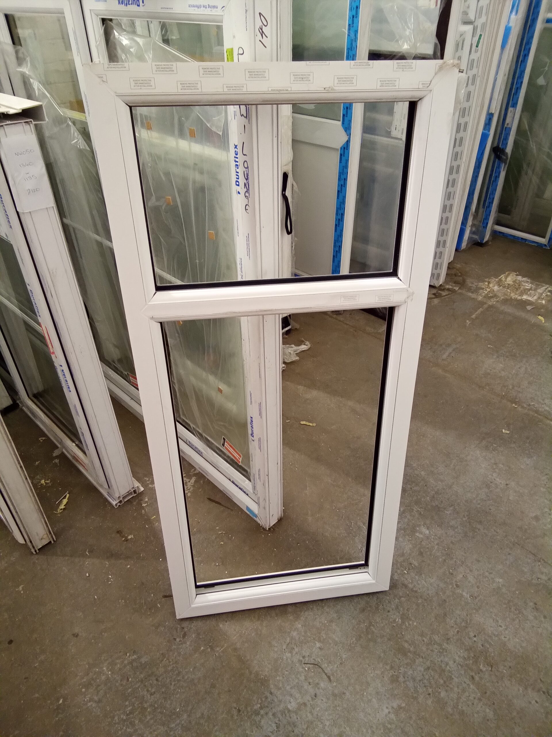 Brand New White Upvc Window (Unglazed) 600mm x 1290mm USW006 | Used ...