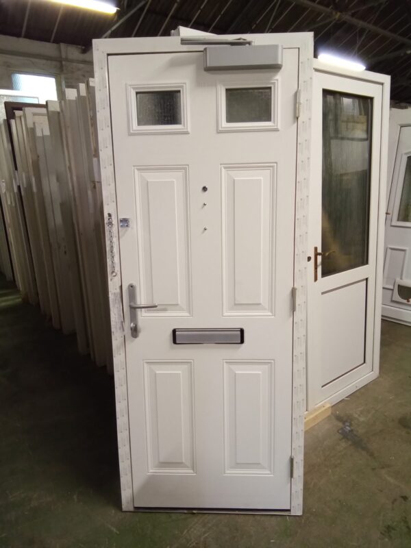 Brand New Composite Front Fire Door 840mm x 2040mm COMP11 - Image 2
