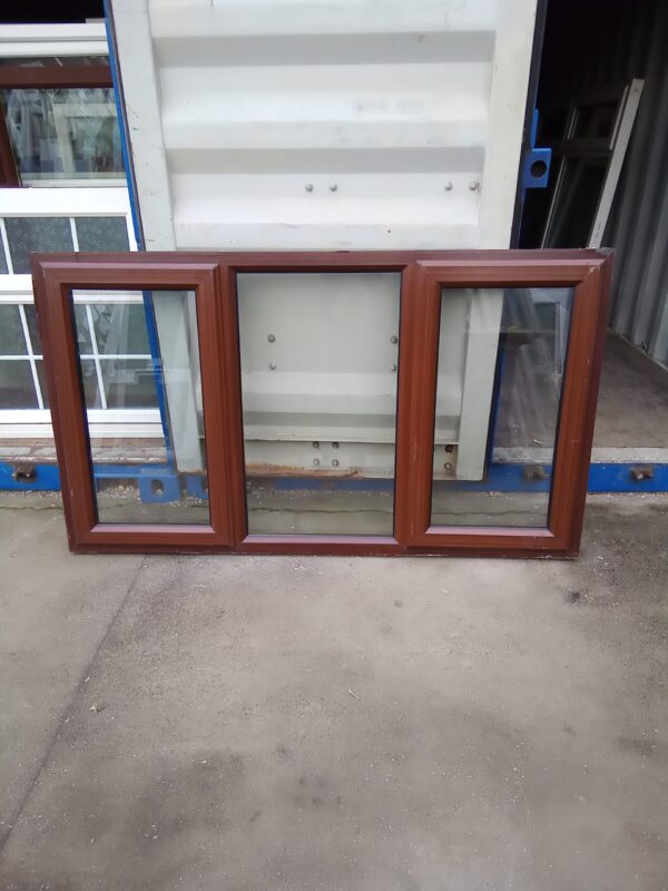 Used Brown Upvc Window 1755mm x 1000mm C2W47