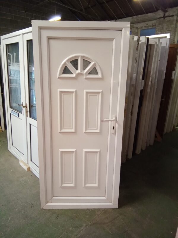Used White Upvc Back Door 930mm x 2050mm 0227