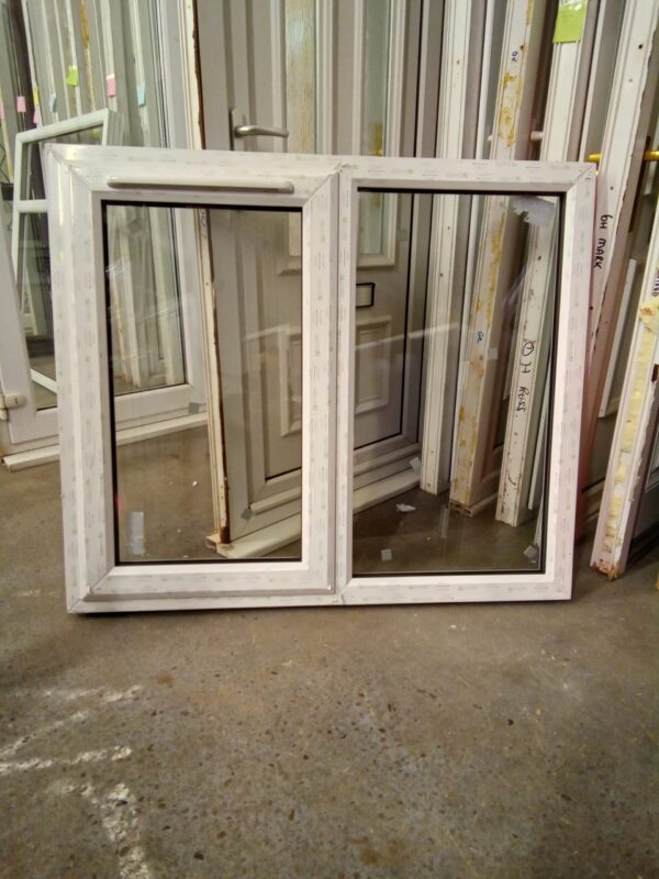 Brand New White Upvc Window 1185mm x 1010mm NW080