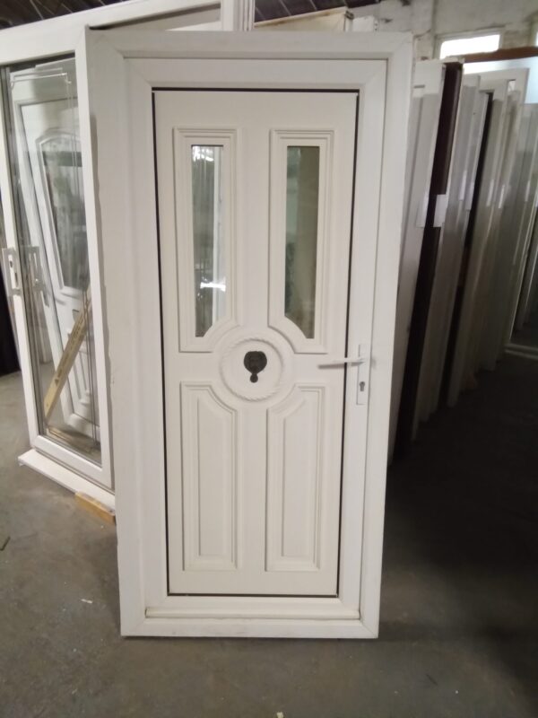 Used White Upvc Back Door 930mm x 1990mm 0652