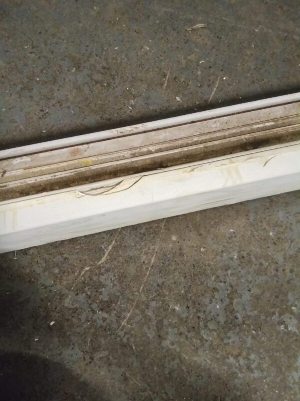 Used White Upvc Back Door 930mm x 1990mm 0652 - Image 3