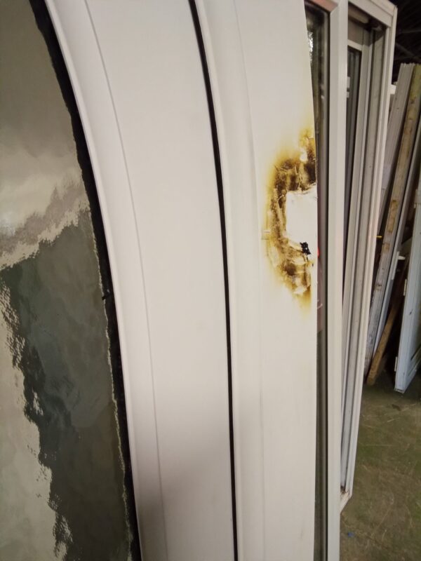 Used White Upvc French Doors 1330mm x 2285mm N010 - Image 4