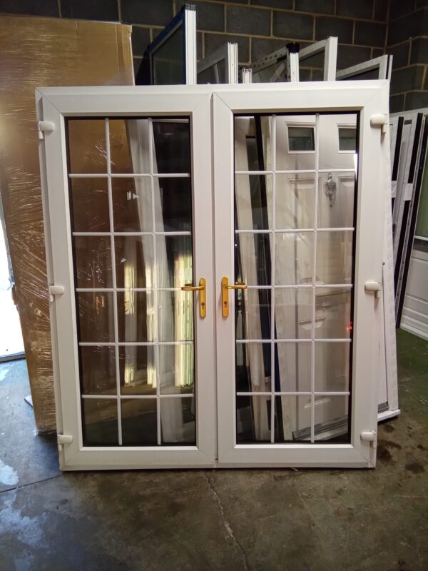 Used White Upvc French Doors 1795mm x 2080mm N015