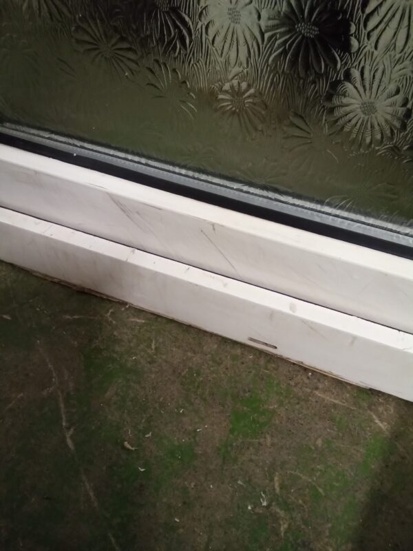 Used White Upvc Back Door 845mm x 2015mm 0181 - Image 3