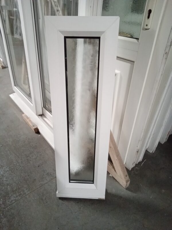 Used White Upvc Window 300mm x 1000mm W0127 - Image 2