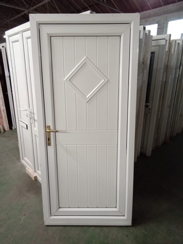 Used White Upvc Back Door 930mm x 2050mm 0371 - Image 2