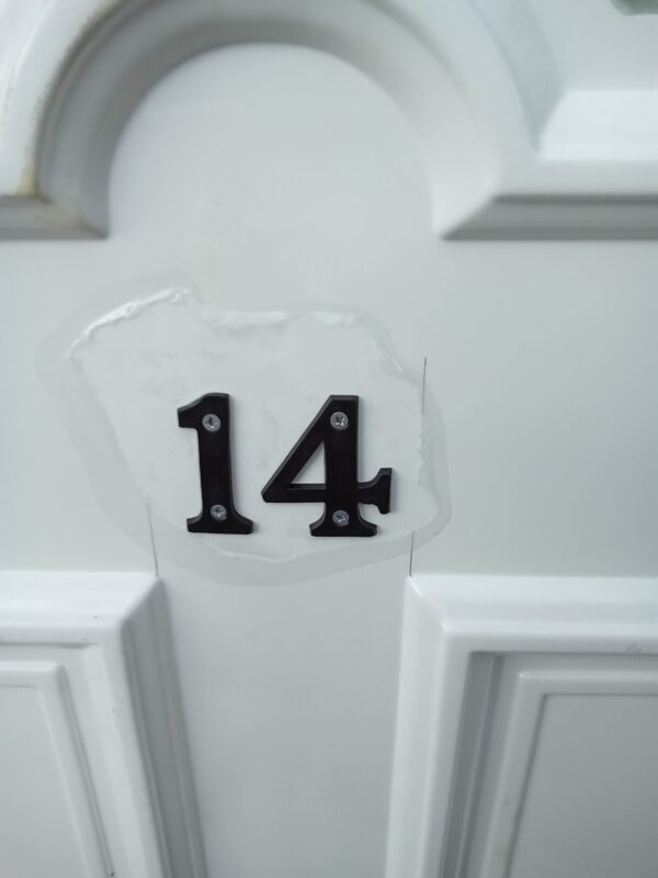 Brand New White Upvc Front Door Panel 595mm x 1695mm x 24mm CP008 - Image 3