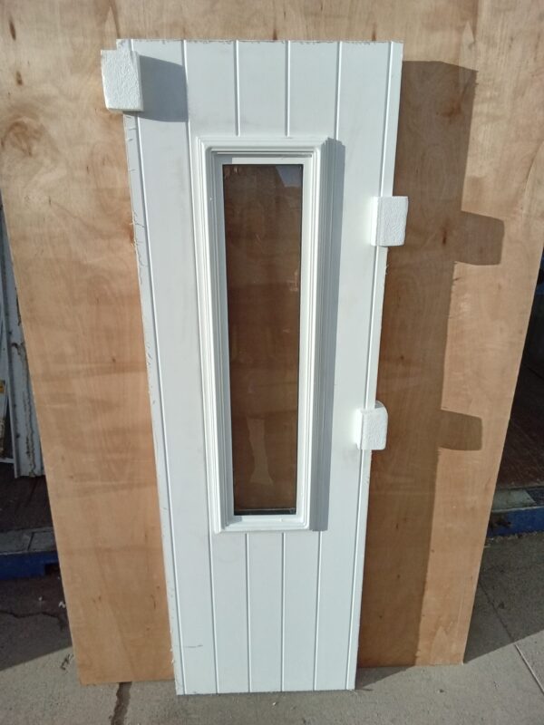 Brand New White Upvc Back Door Panel 550mm x 1745mm x 28mm CP044 - Image 2