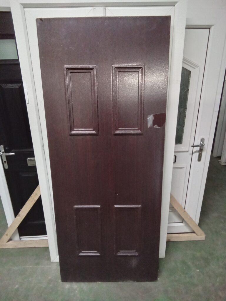 Brand New Rosewood Upvc Back Door Panel 800mm x 1950mm x 28mm CP055 ...