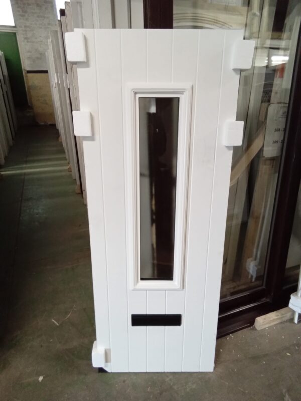 Brand New White Upvc Front Door Panel 650mm x 1710mm x 28mm CP064