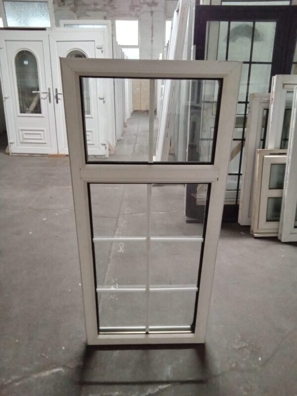 Used White Upvc Georgian Bar Window 610mm x 1310mm W0314 - Image 2