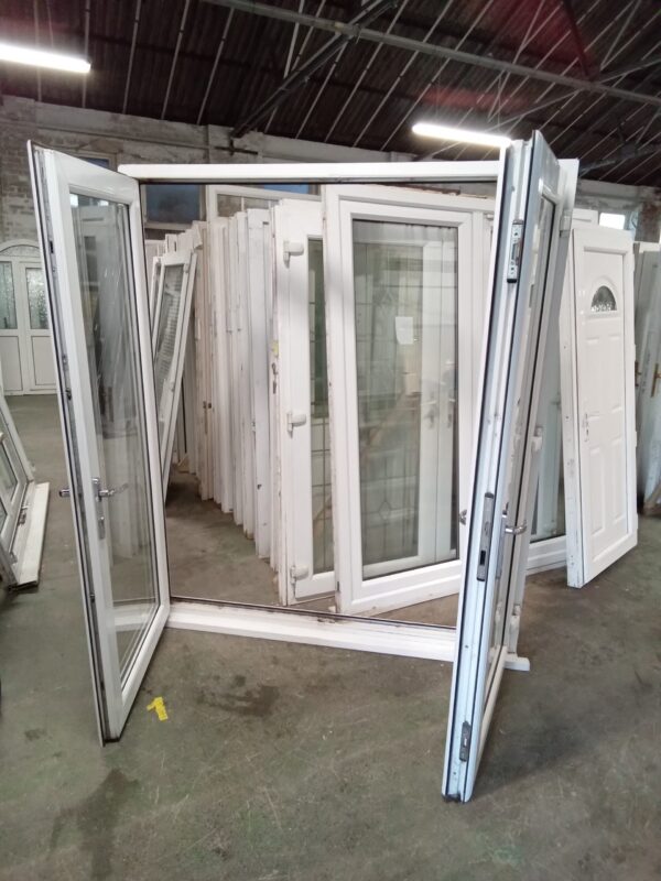 Used White Upvc French Doors 1780mm x 2120mm EA7 | Used UPVC Windows ...