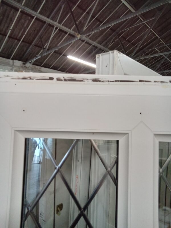 Used White Upvc Back Door 840mm x 2065mm 0234 - Image 3