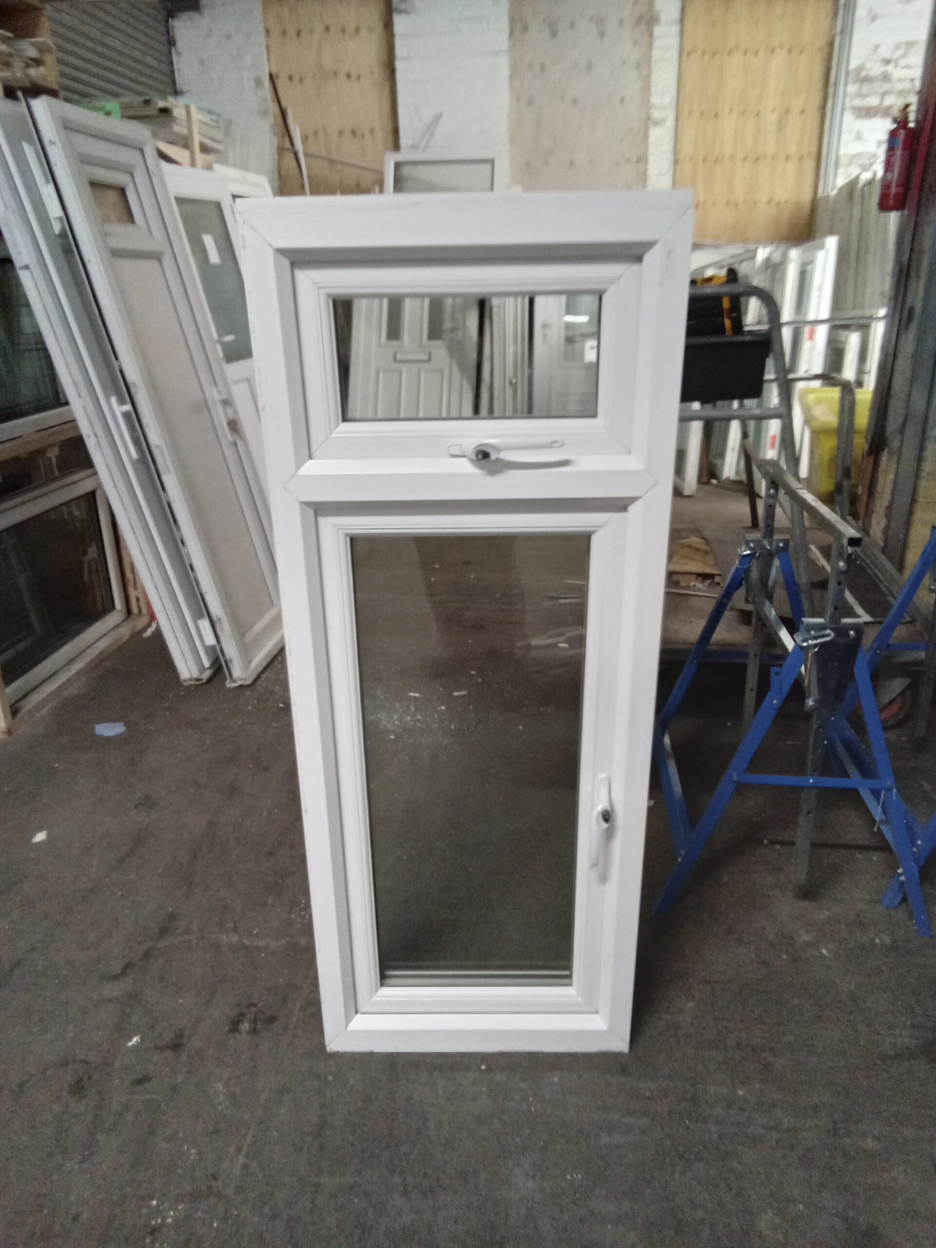 Used White Upvc Window 560mm x 1425mm W0316 | Used UPVC Windows & Doors