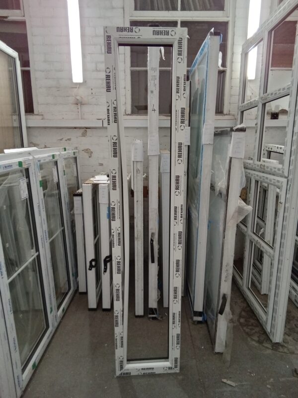 Brand New Black window (Unglazed) 420mm x 2060mm USW105 - Image 5