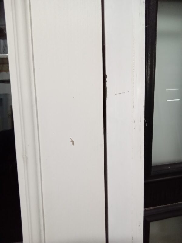 Used White Composite Back Door 890mm x 2085mm 0324 - Image 5