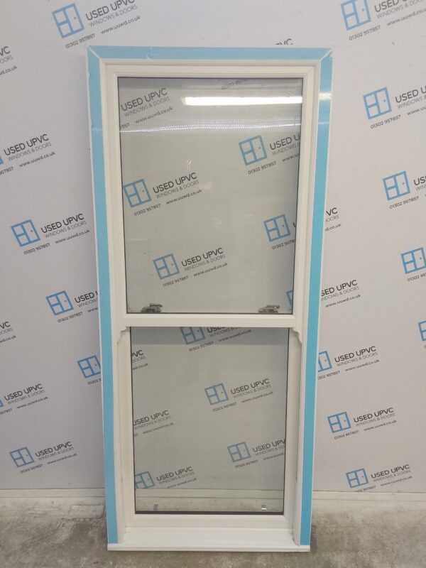 Brand New White Upvc Sliding sash window 870mm x 2015mm SS05