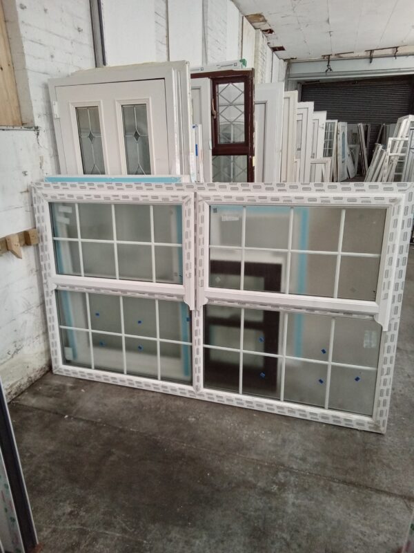 Brand New White Upvc Window 2245mm x 1375mm BW010