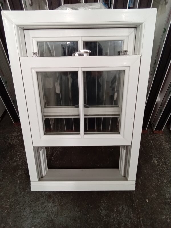 Brand New White Upvc Sliding sash window 600mm x 890mm SS08 - Image 4