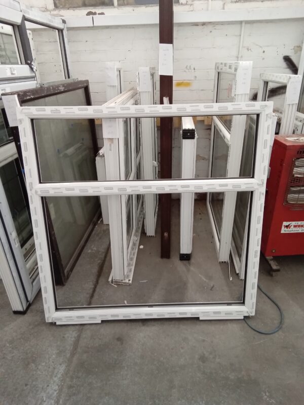 Brand New White Upvc Window (UNGLAZED) 1200mm x 1170mm USW024