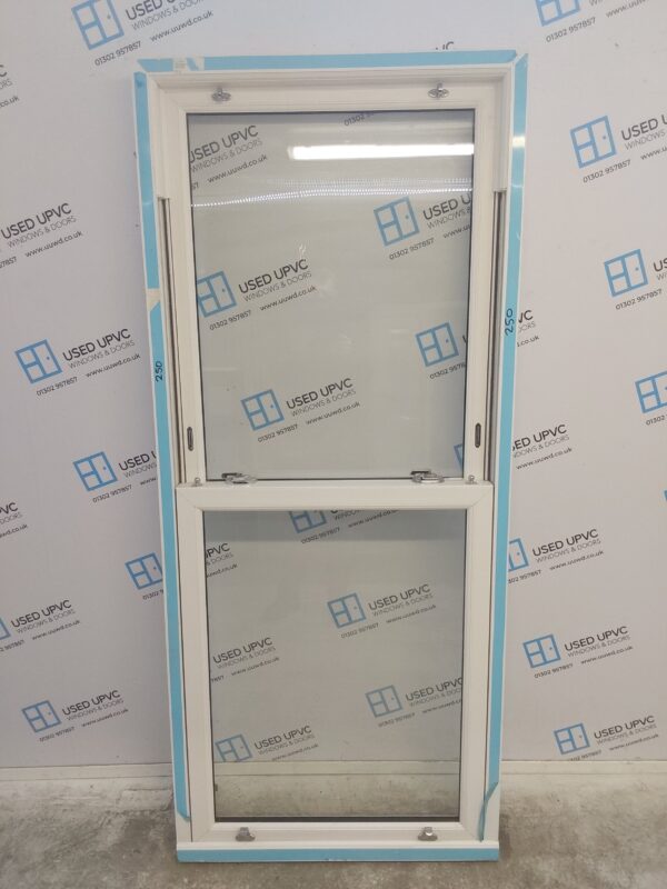 Brand New White Upvc Sliding sash window 870mm x 2015mm SS05 - Image 2