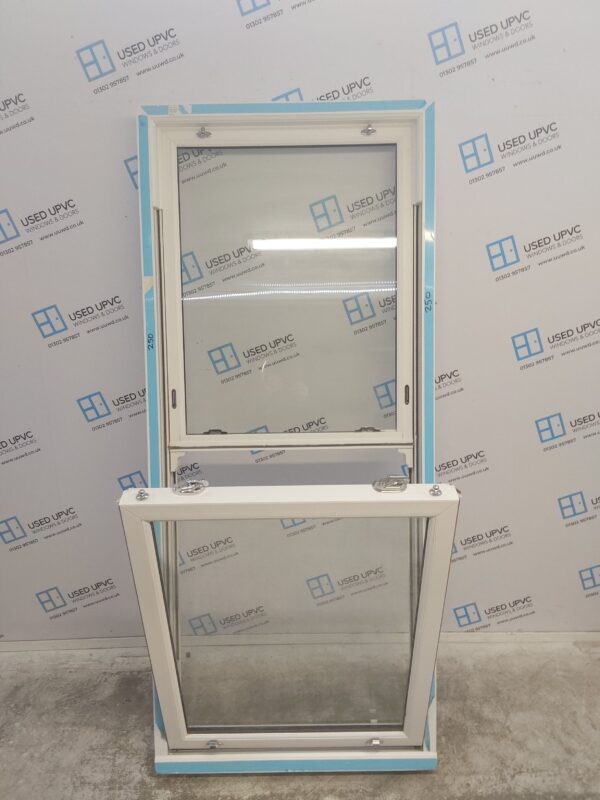 Brand New White Upvc Sliding sash window 870mm x 2015mm SS05 - Image 5